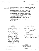 Oak
Ridge petition, July 13, 1945 - small image